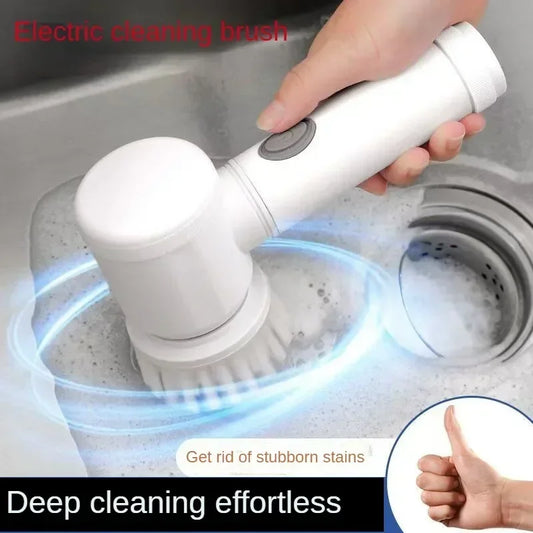 Effortless Electric Spin Scrubber